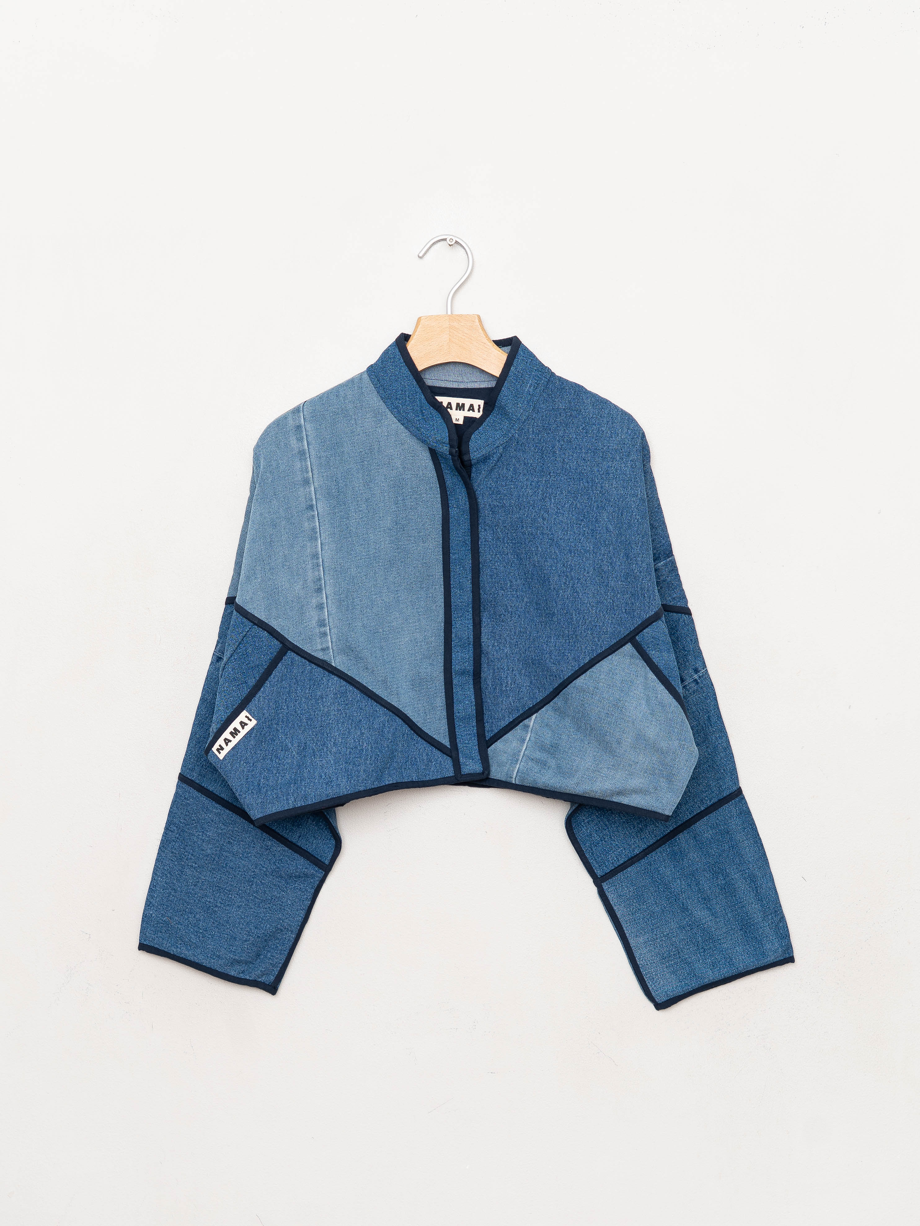 The Kaira Cropped Denim Jacket - Medium