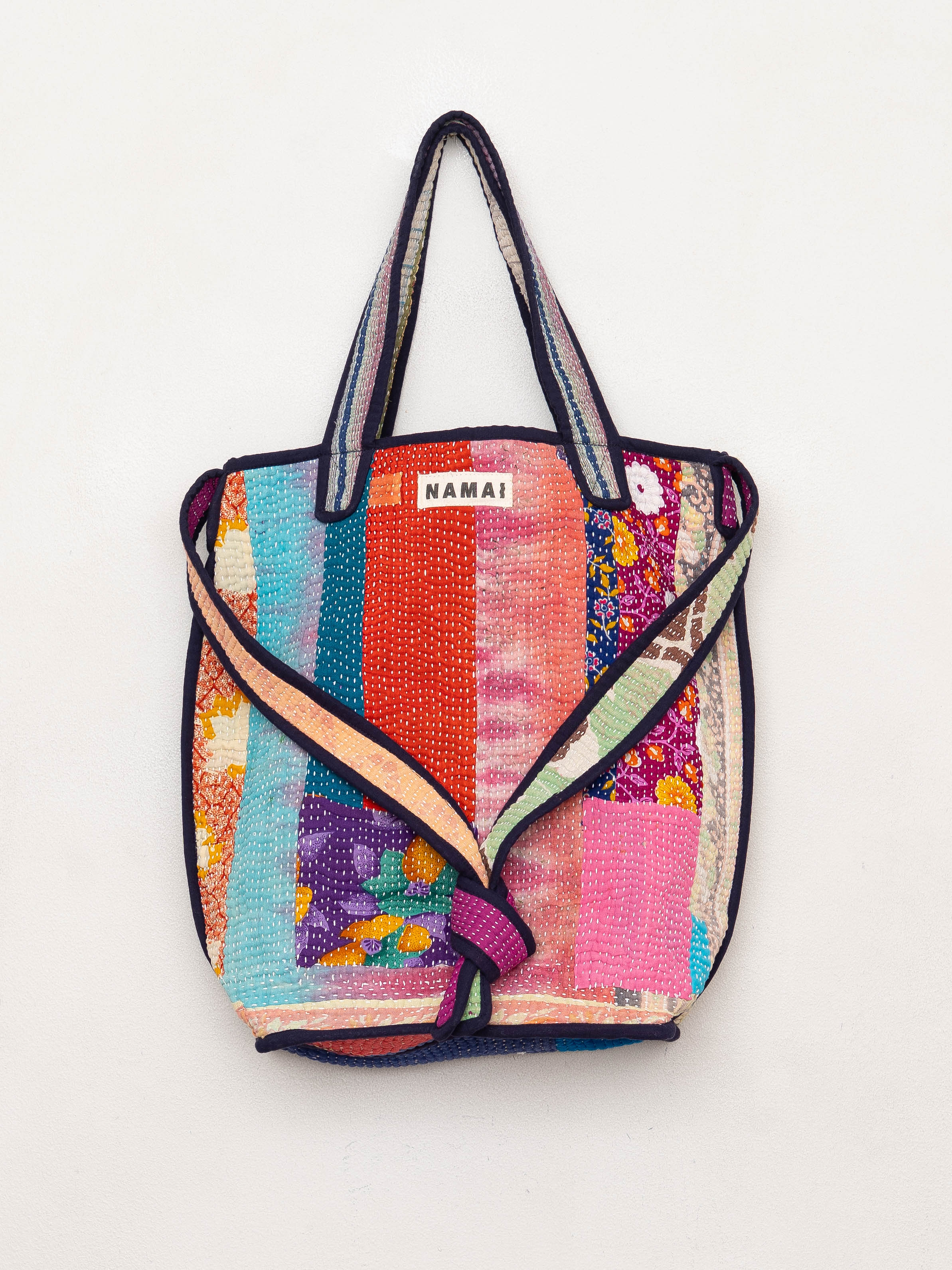The Xoti II Zero-Waste Quilted Kantha Bag