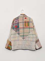 The Ladhiya Quilted Patchwork Kantha Jacket Wholesale