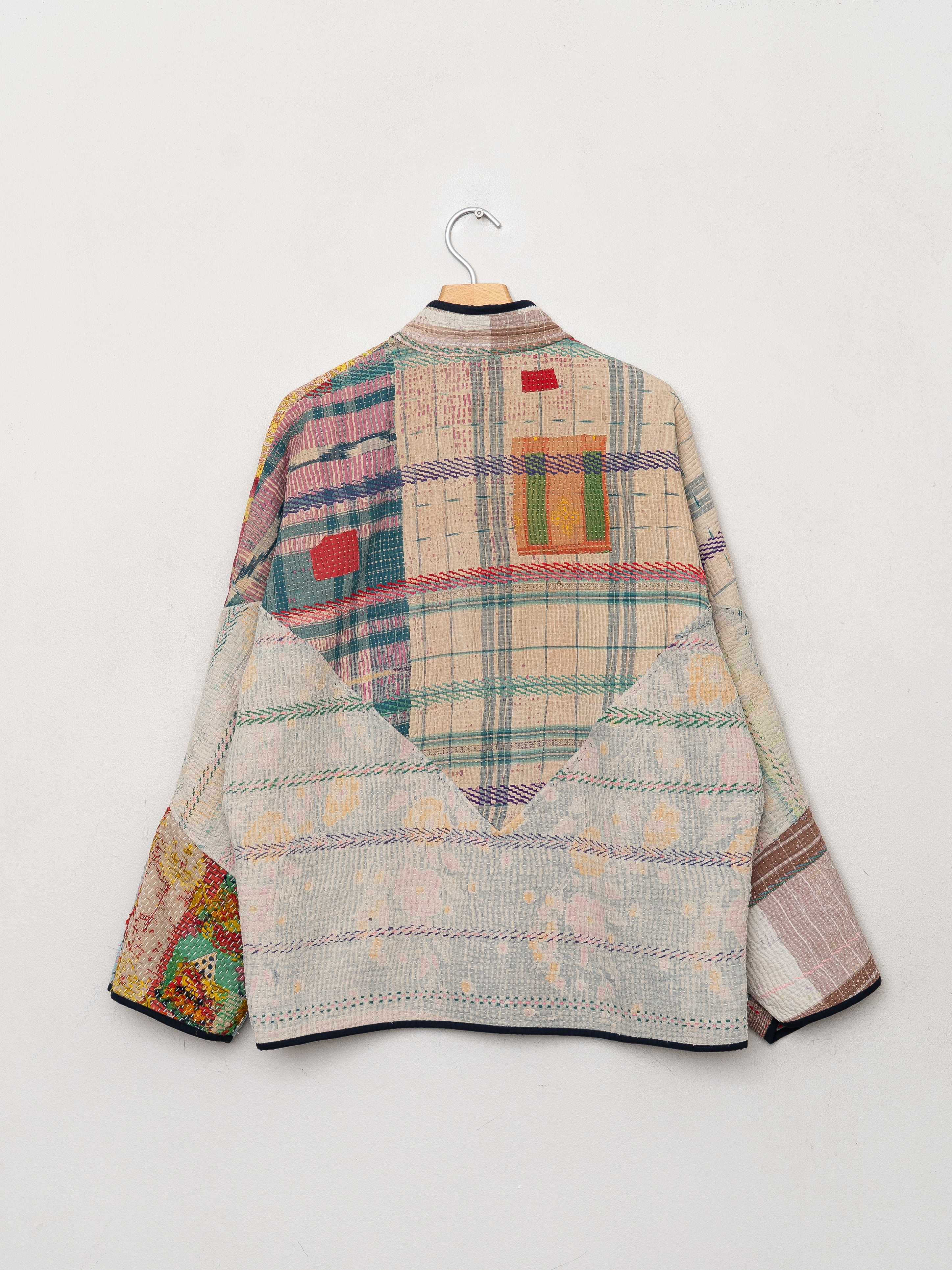 The Ladhiya Quilted Patchwork Kantha Jacket Wholesale