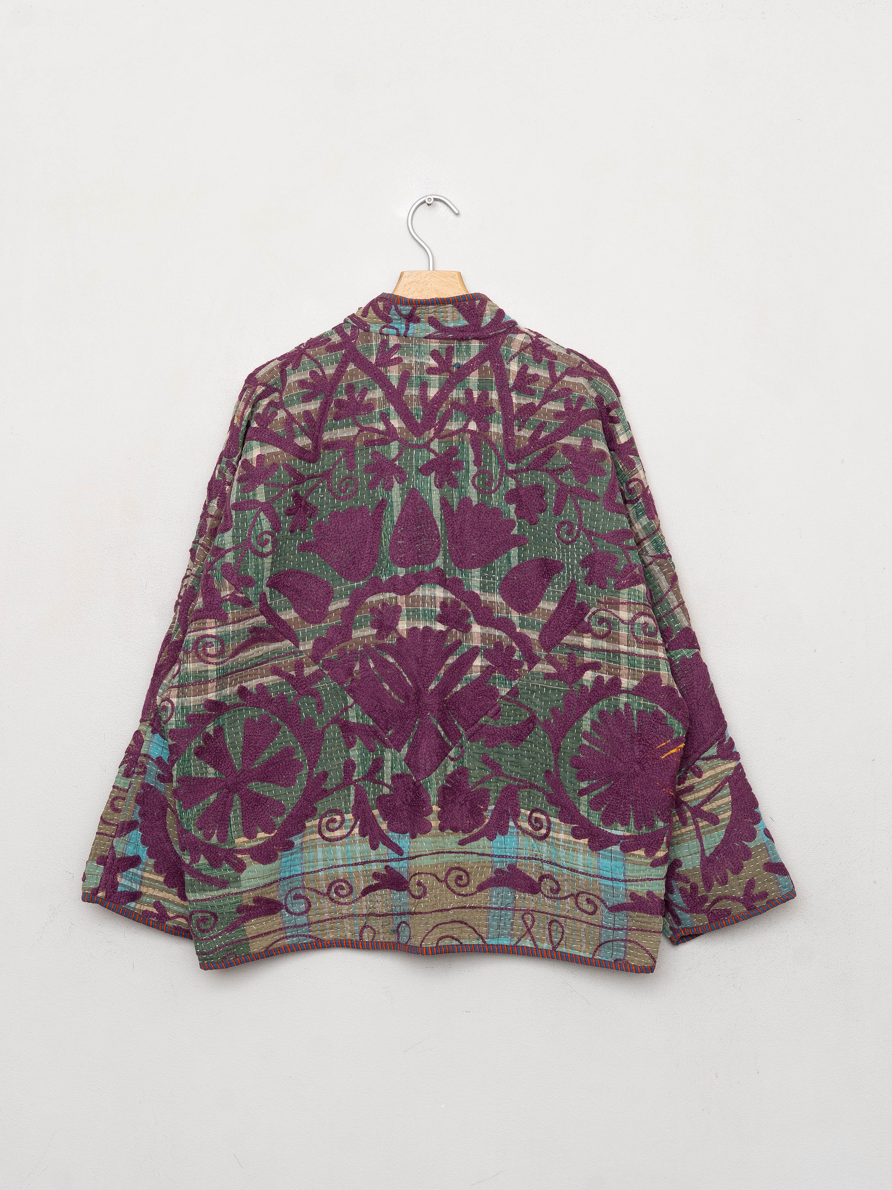 The Ladhiya Suzani Quilted Kantha Jacket