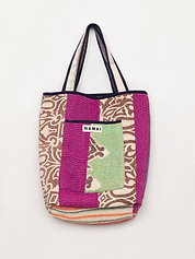The Xoti II Zero-Waste Quilted Kantha Bag