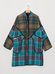 The Sai Quilted Patchwork Kantha Coat