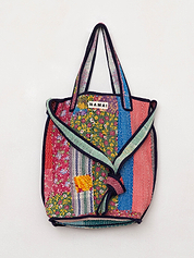 The Xoti II Zero-Waste Quilted Kantha Bag