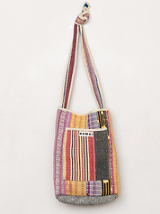 The Xoti II Zero-Waste Quilted Kantha Bag