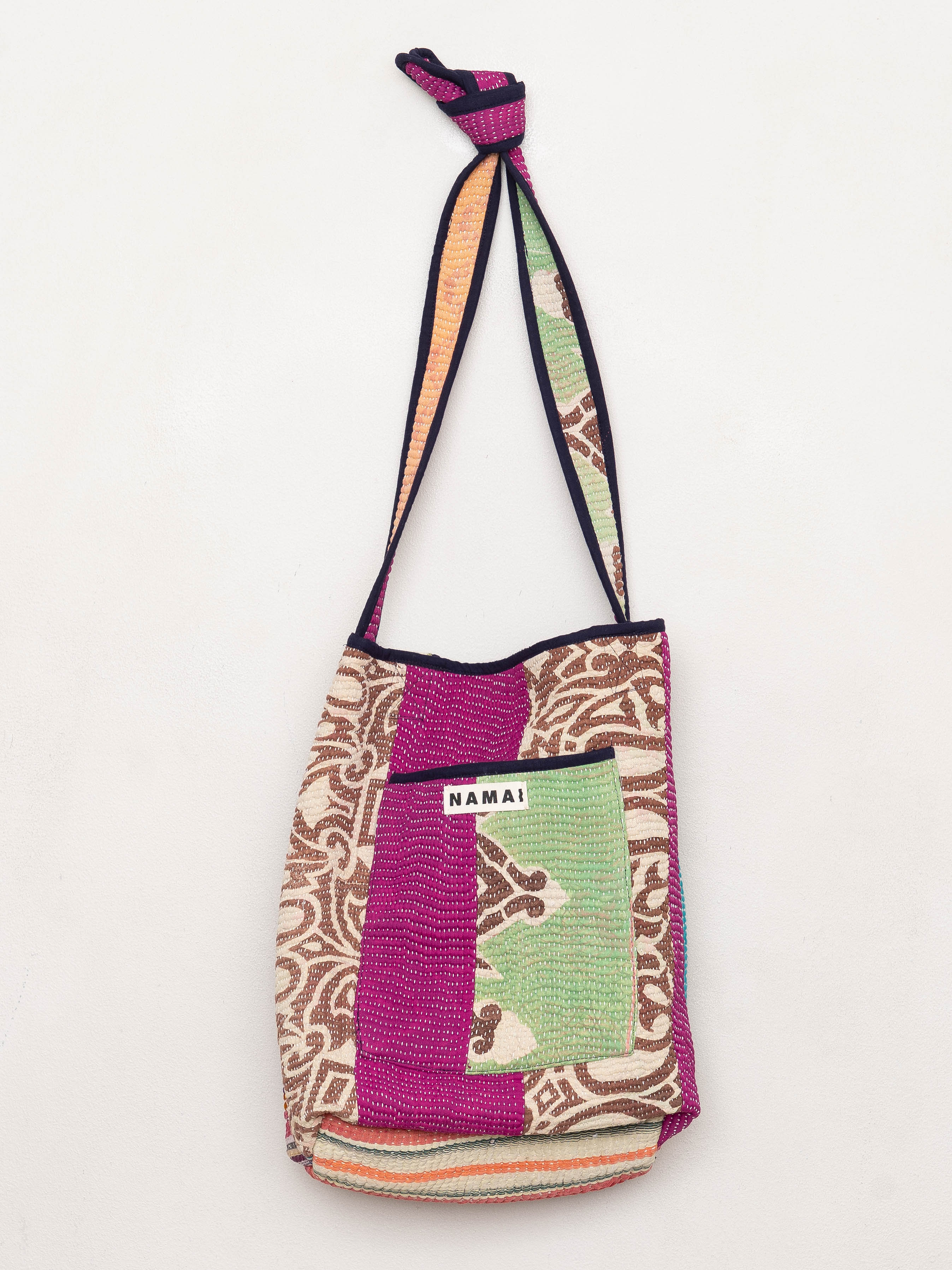 The Xoti II Zero-Waste Quilted Kantha Bag