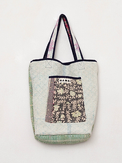The Xoti II Zero-Waste Quilted Kantha Bag