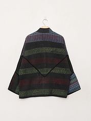 The Ladhiya Quilted Patchwork Kantha Jacket