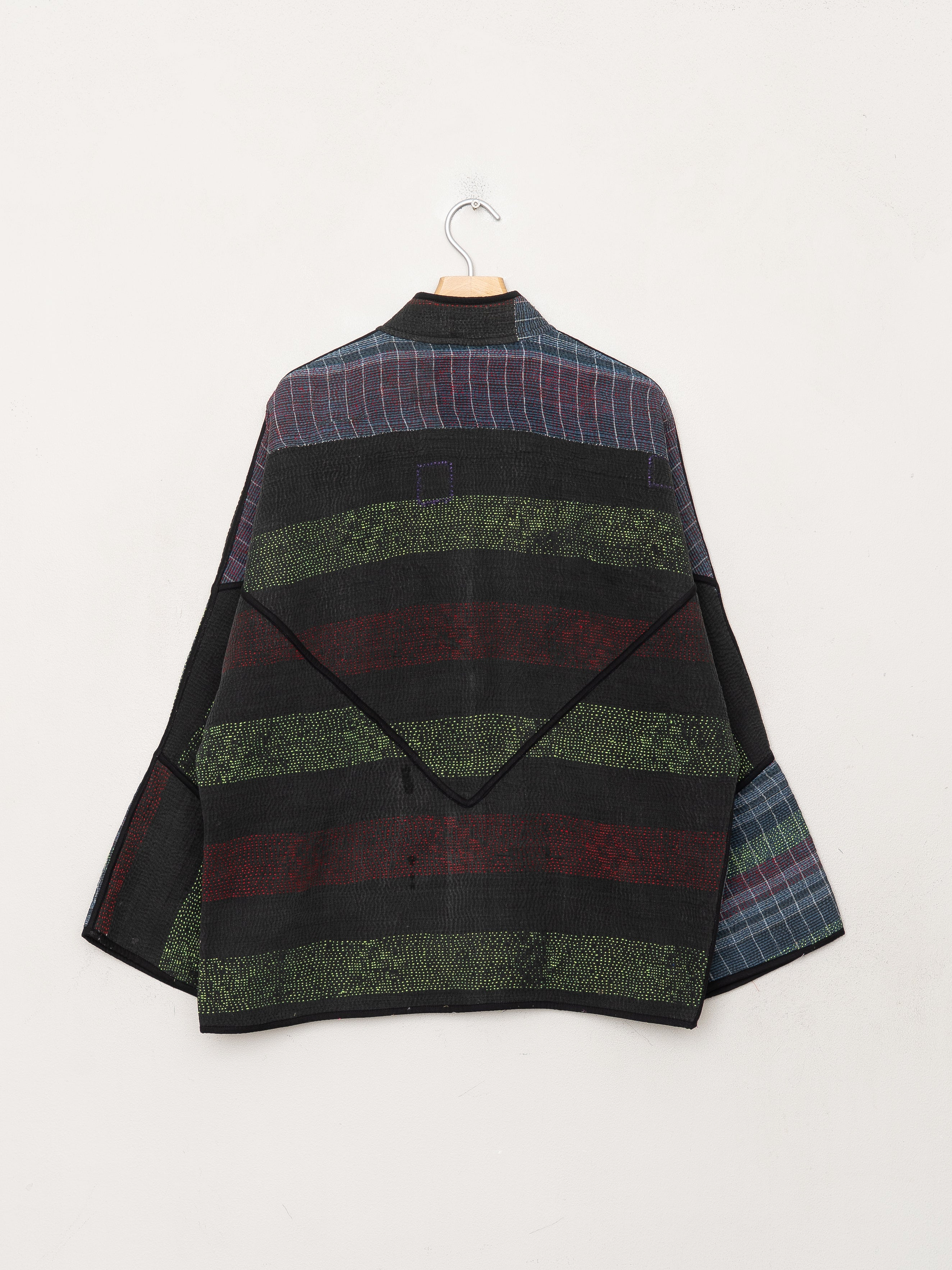 The Ladhiya Quilted Patchwork Kantha Jacket