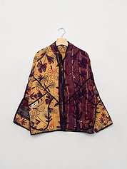 The Ladhiya Suzani Quilted Kantha Jacket