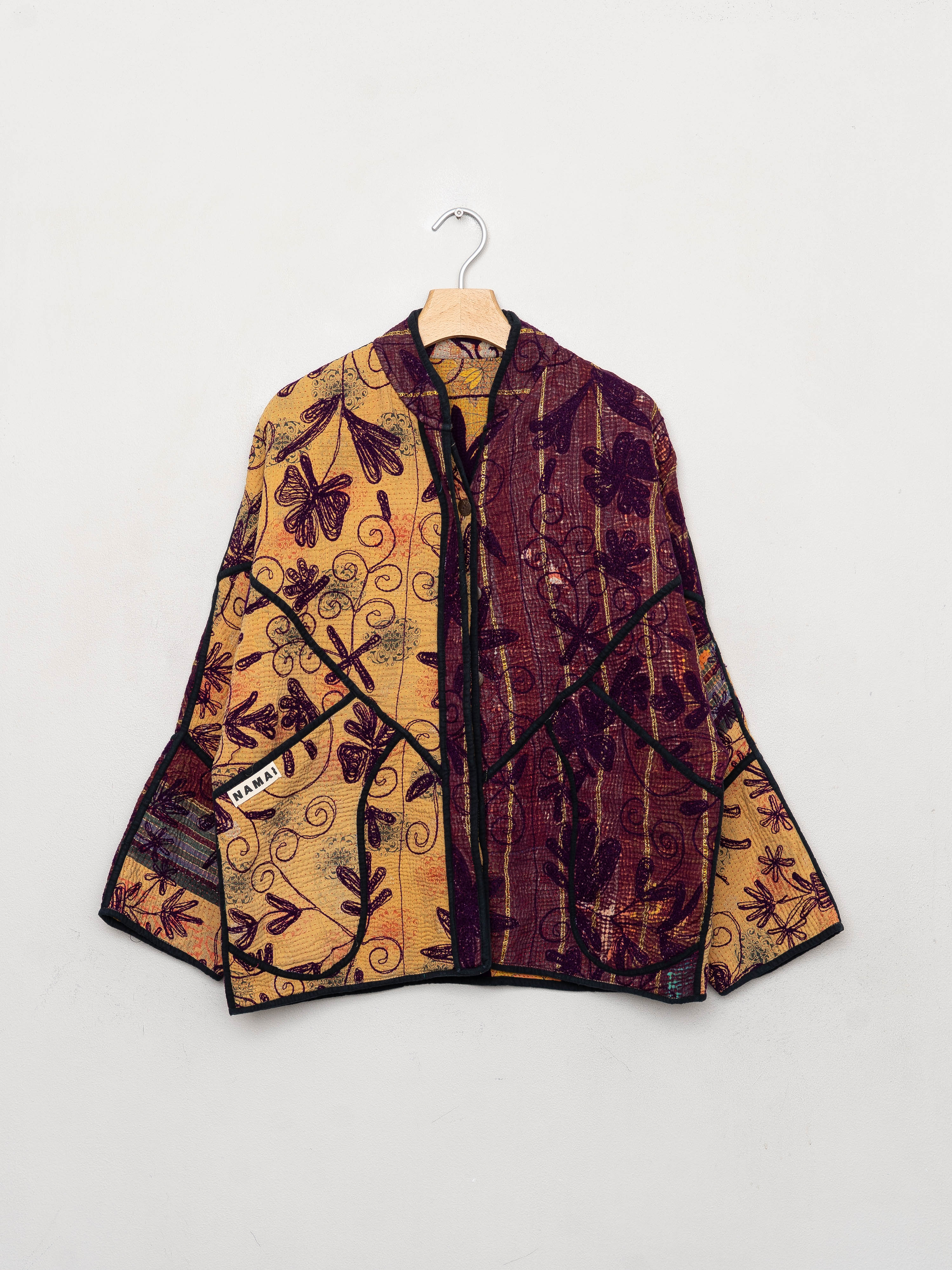 The Ladhiya Suzani Quilted Kantha Jacket