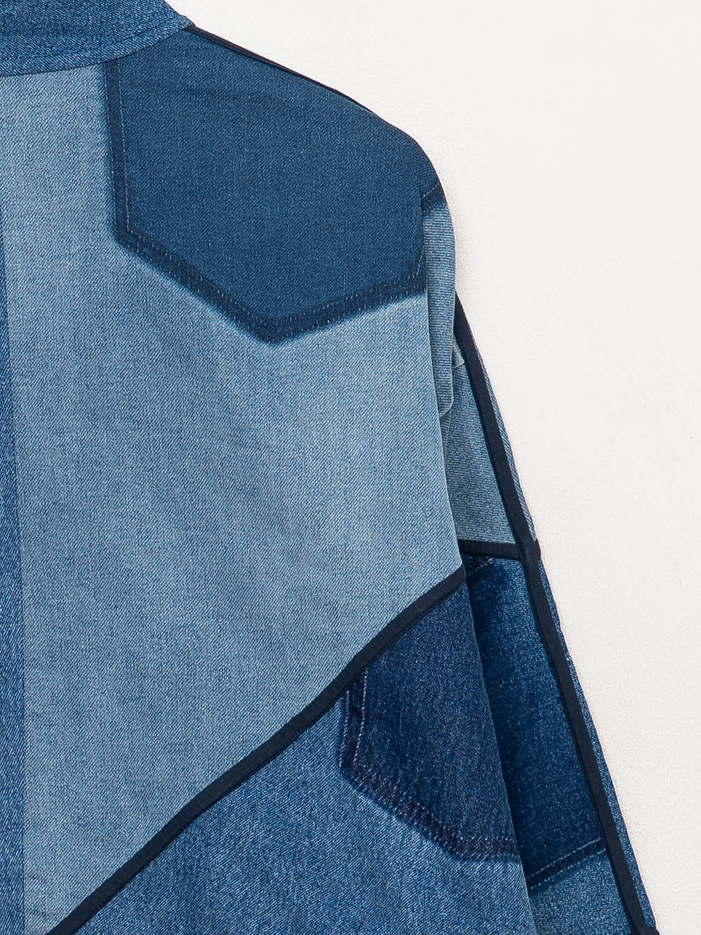 The Kaira Cropped Denim Jacket - Medium