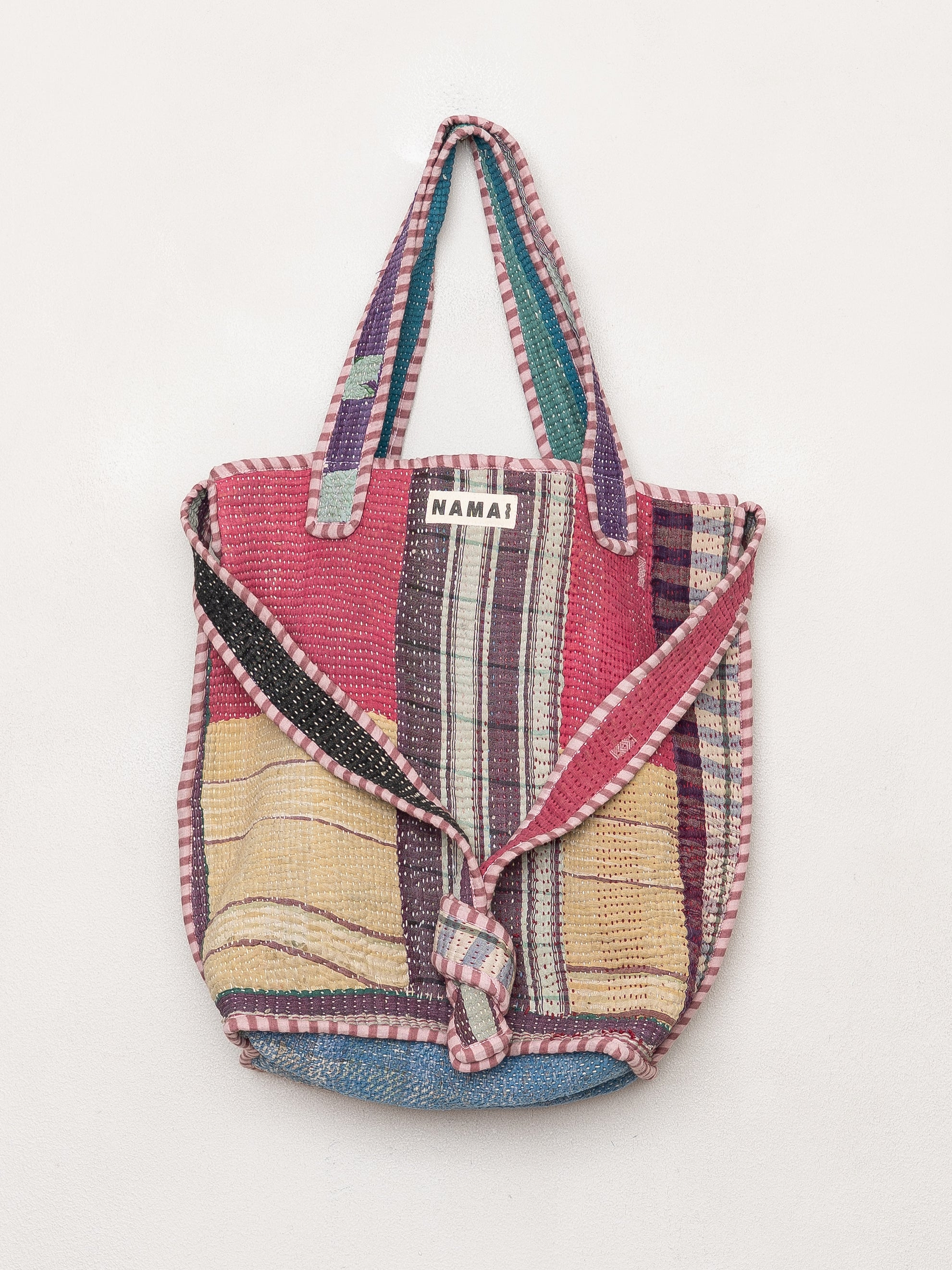 The Xoti II Zero-Waste Quilted Kantha Bag