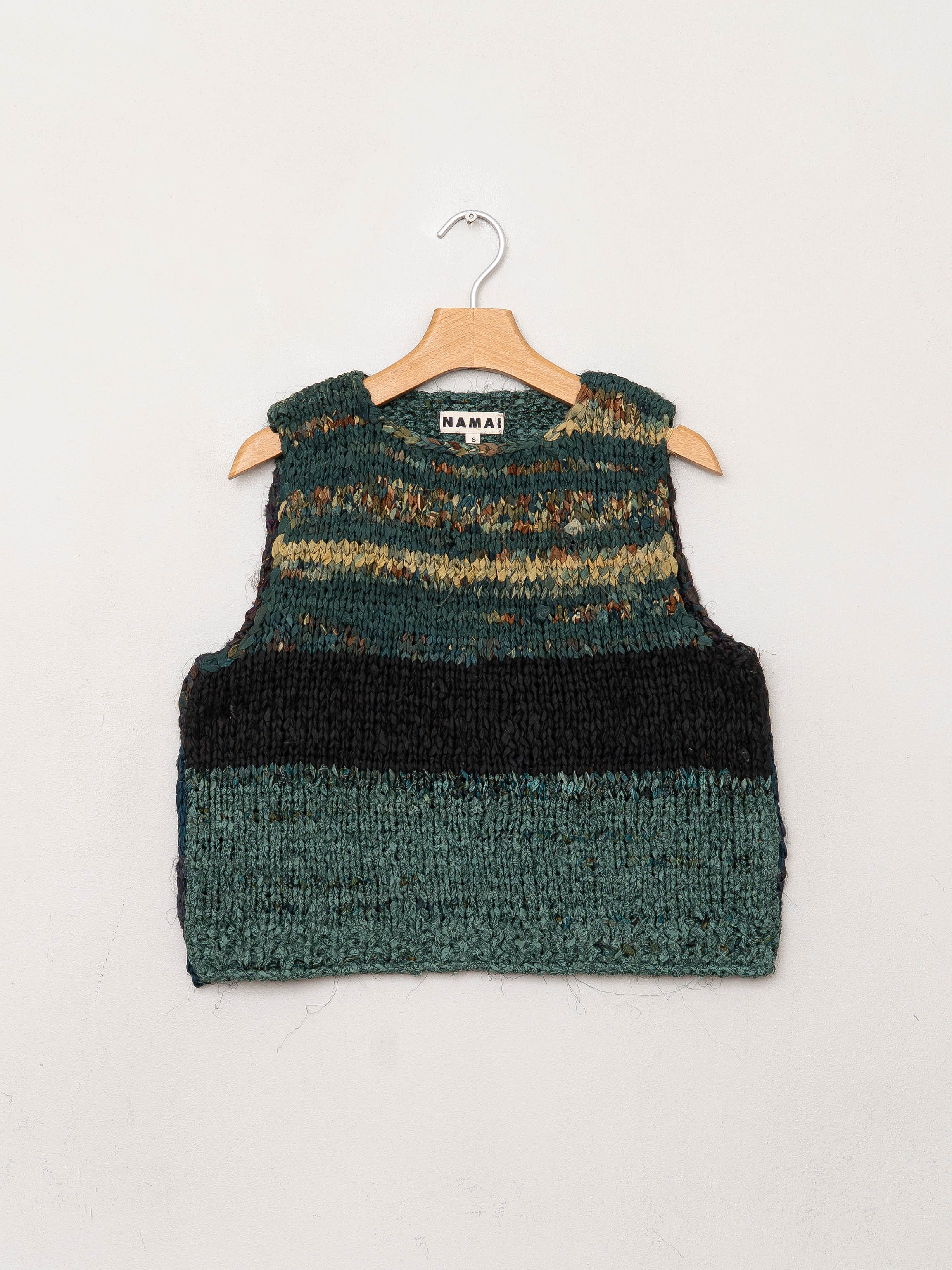 The Vishnu Knitted Vest - Small - Recycled Silk