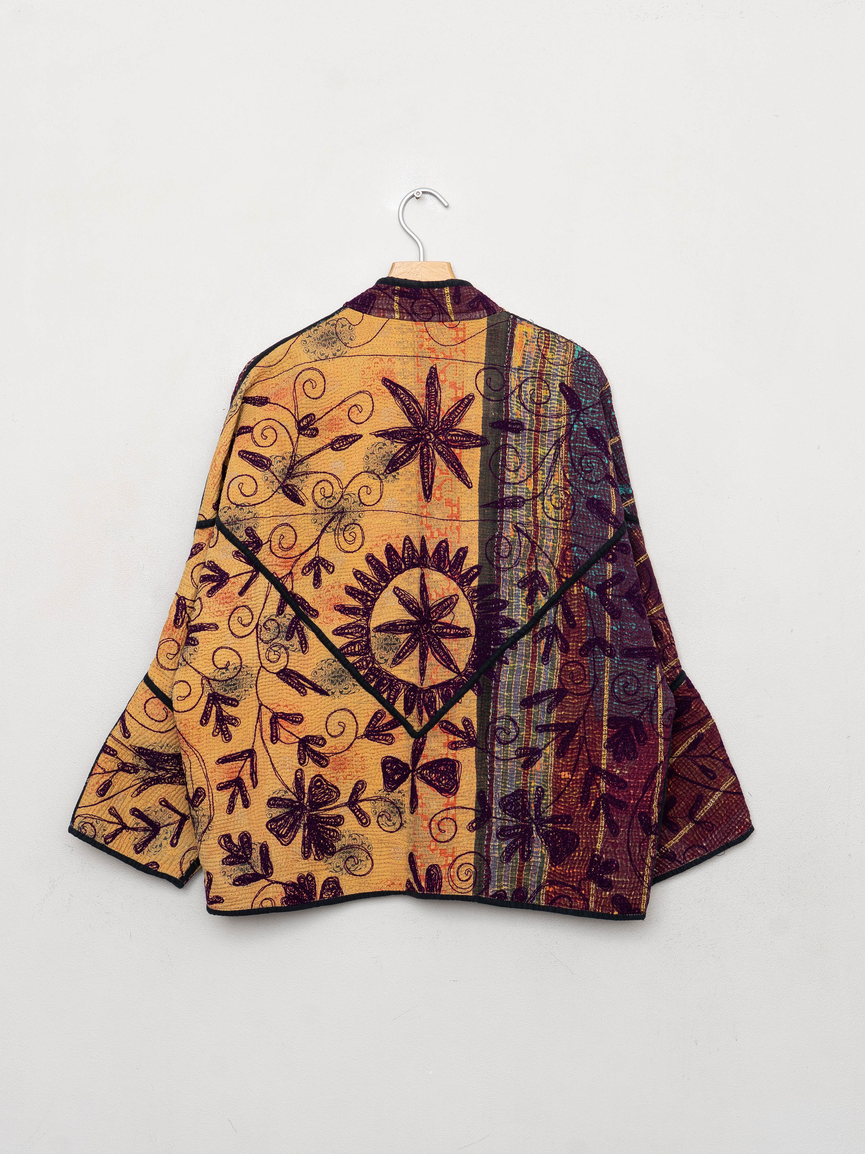 The Ladhiya Suzani Quilted Kantha Jacket