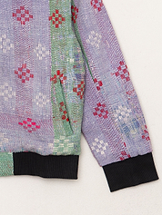 The Veda Quilted One-of-a-Kind Bomber Jacket - Small