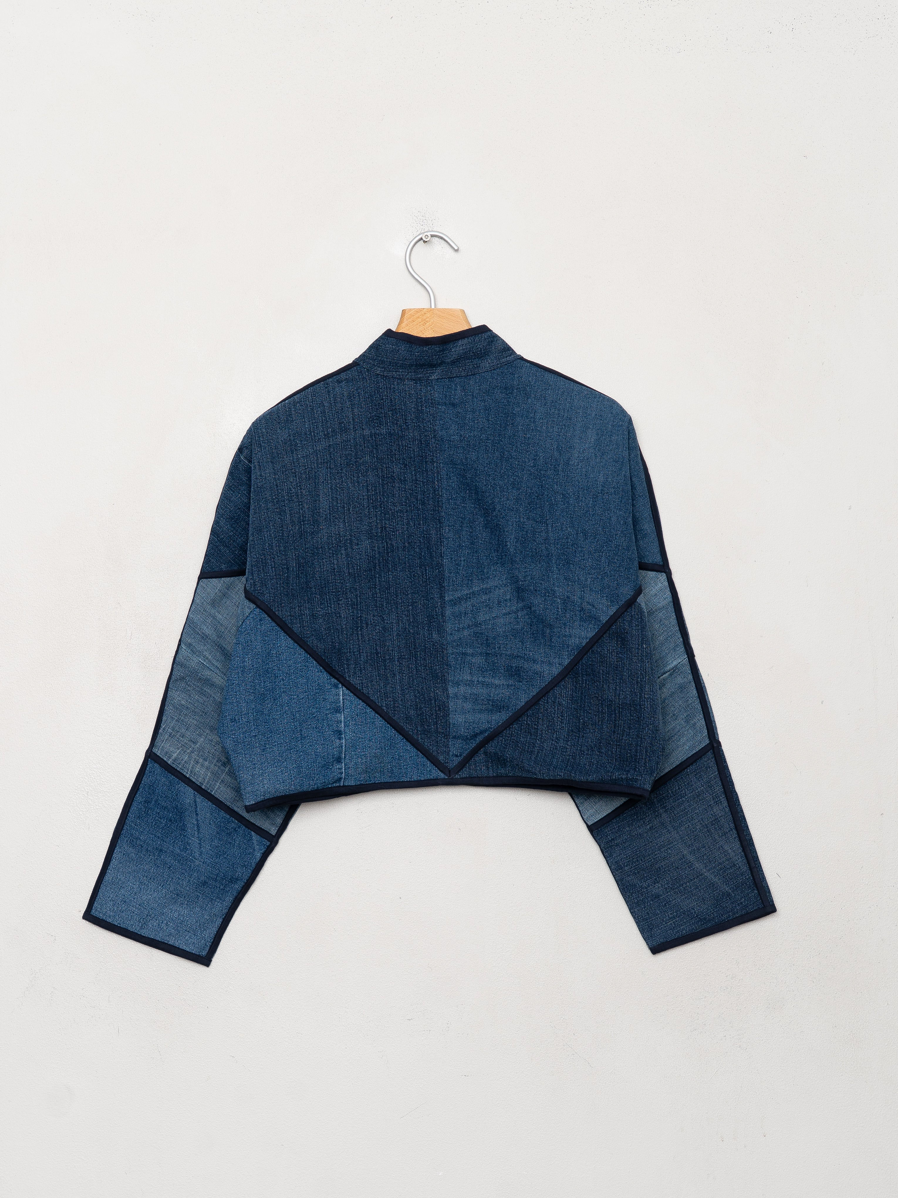 The Kaira Cropped Denim Jacket - Small