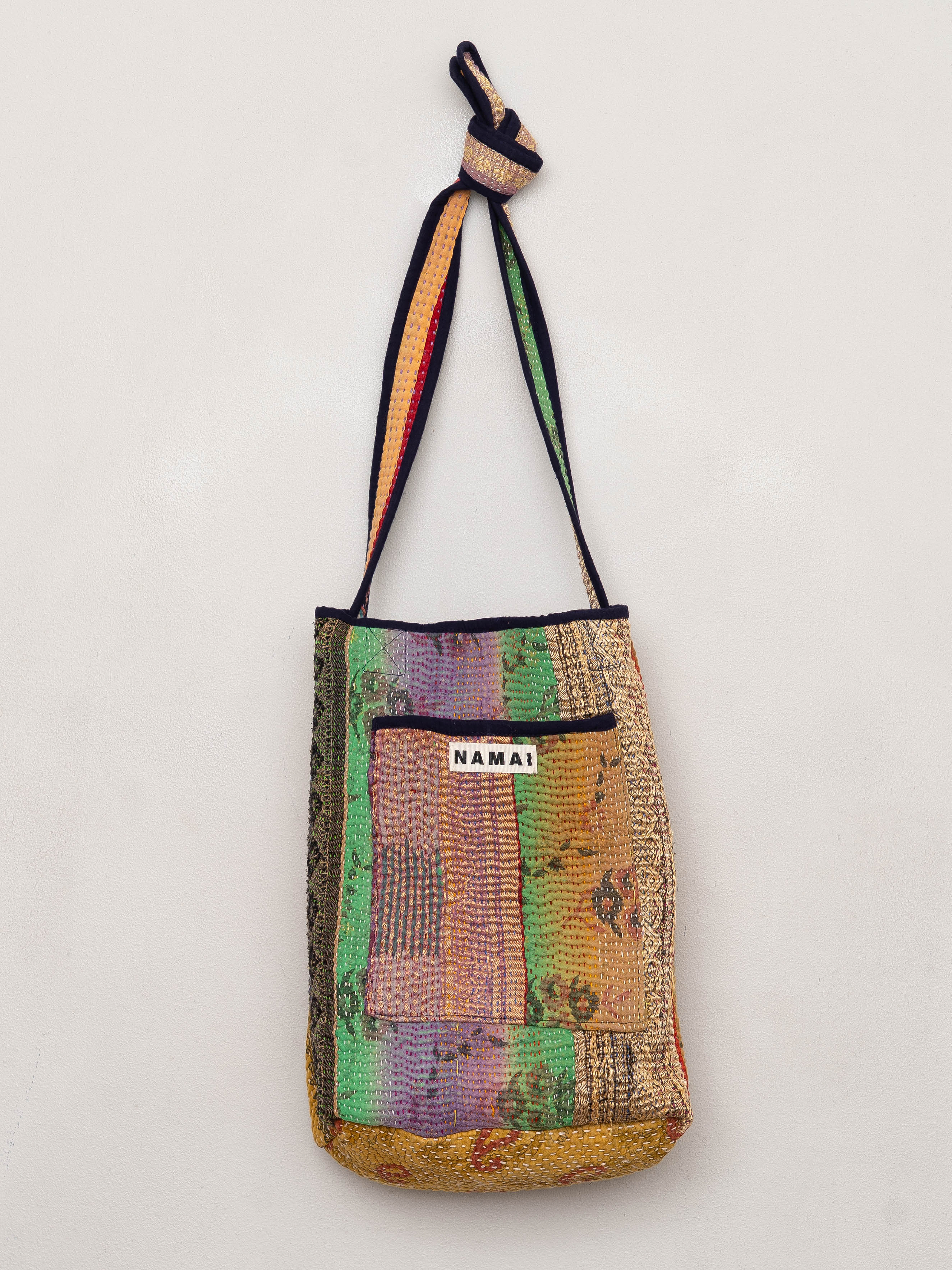 The Xoti II Zero-Waste Quilted Kantha Bag