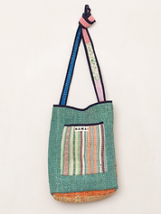 The Xoti II Zero-Waste Quilted Kantha Bag