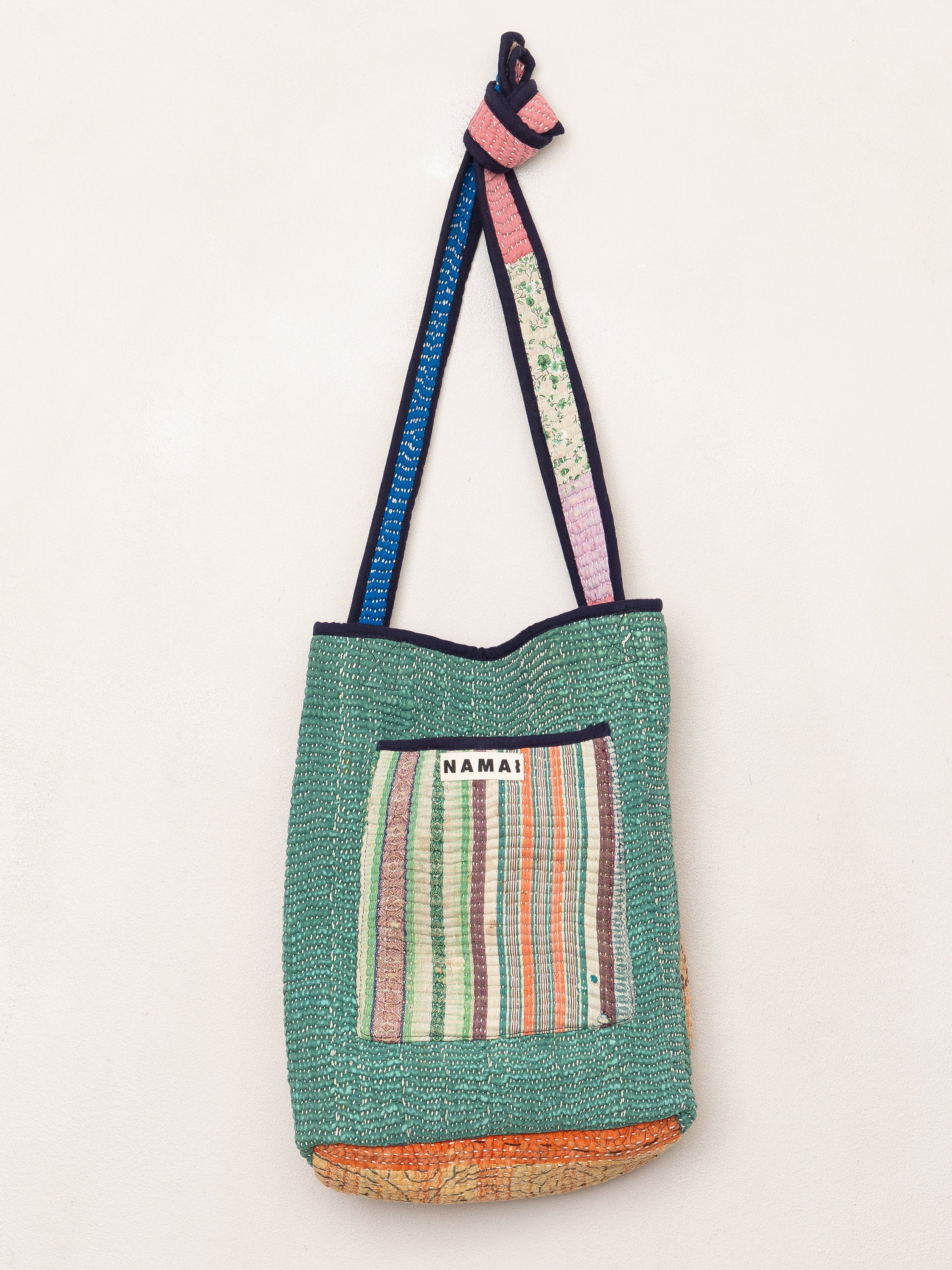The Xoti II Zero-Waste Quilted Kantha Bag