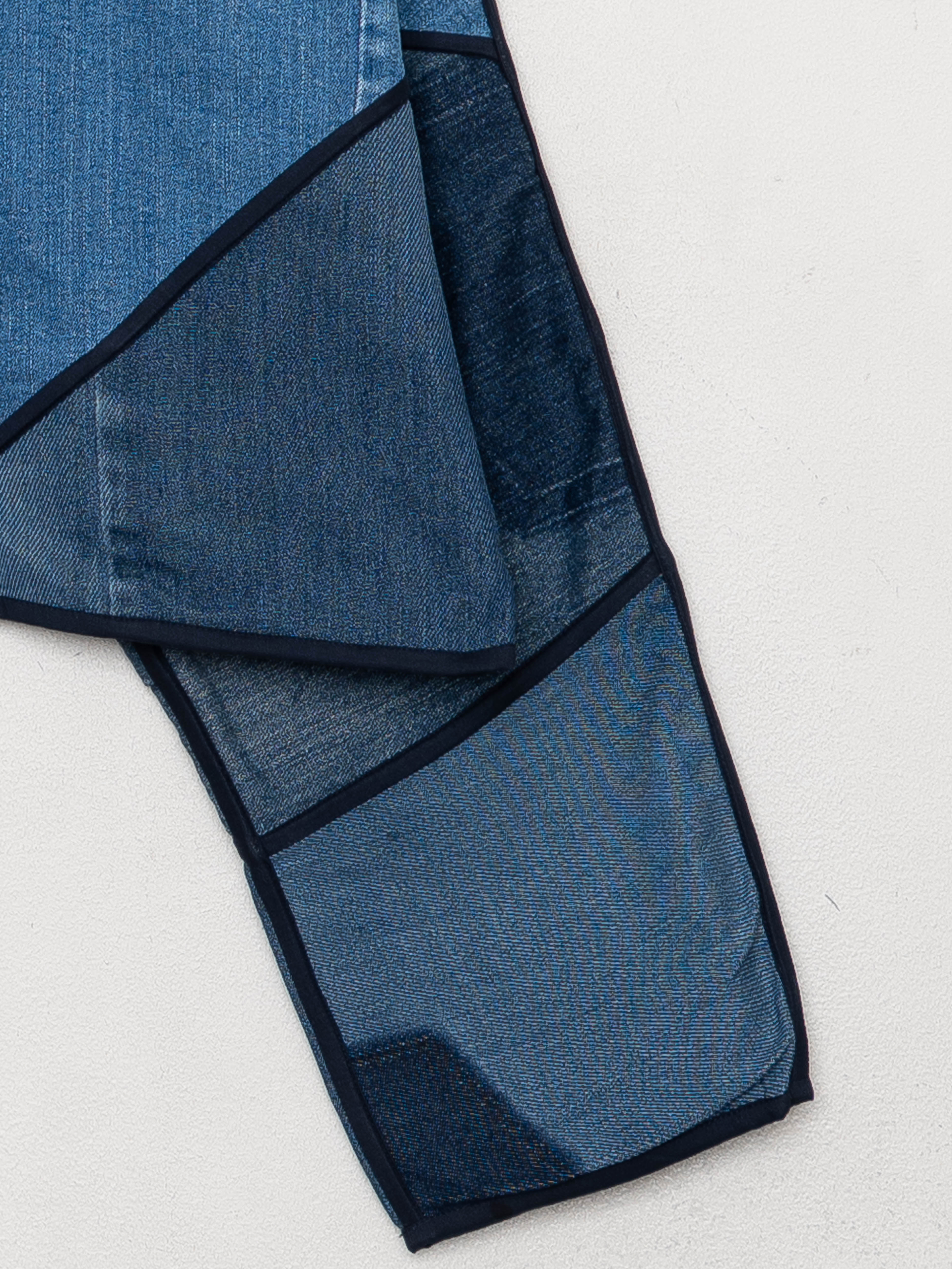 The Kaira Cropped Denim Jacket - Medium