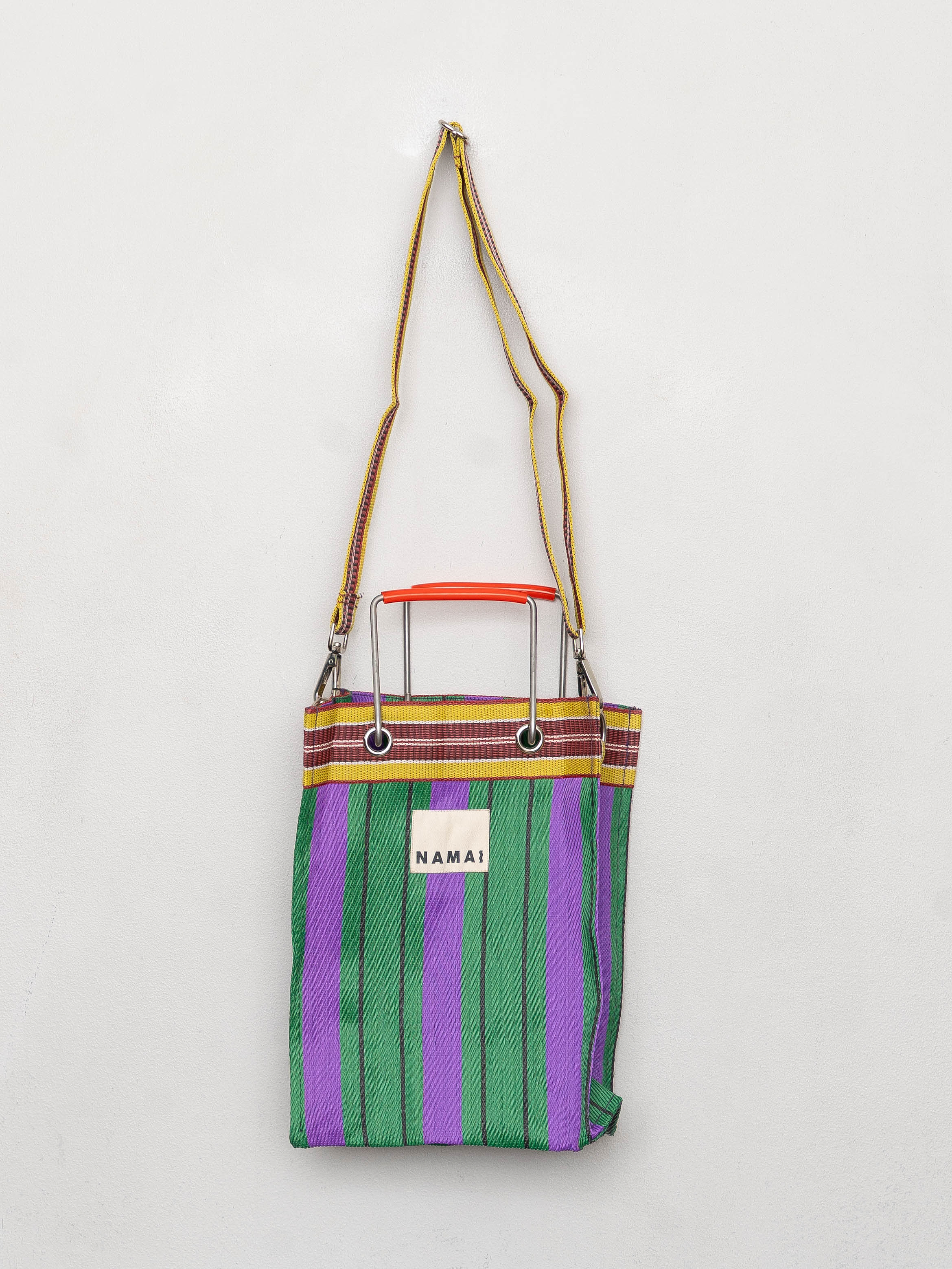 The Goa Mini Market Recycled Nylon Tote Bag - Grape Verde