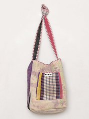 The Xoti II Zero-Waste Quilted Kantha Bag