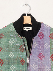 The Veda Quilted One-of-a-Kind Bomber Jacket - Small
