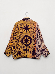 The Ladhiya Suzani Quilted Kantha Jacket