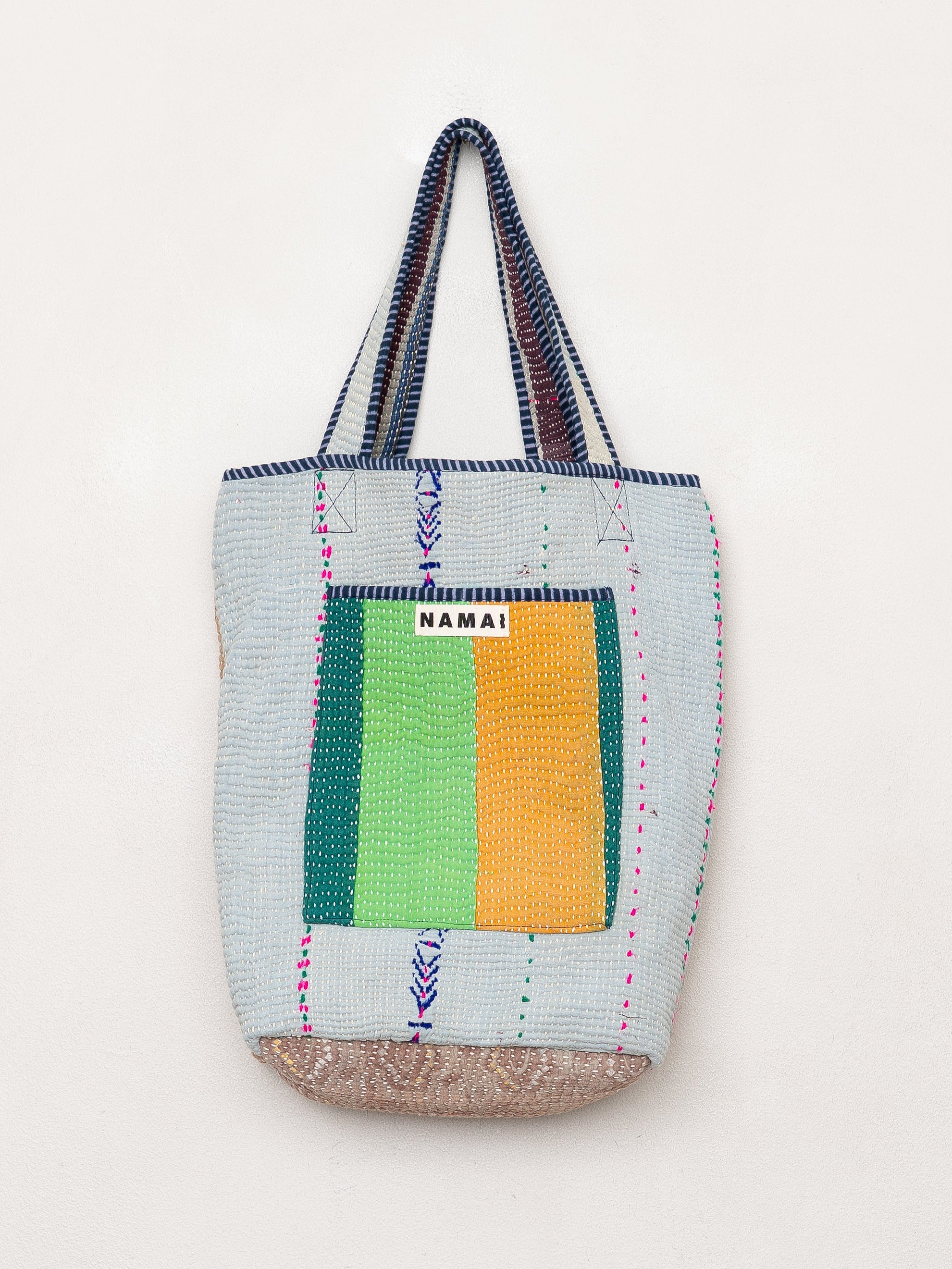 The Xoti II Zero-Waste Quilted Kantha Bag