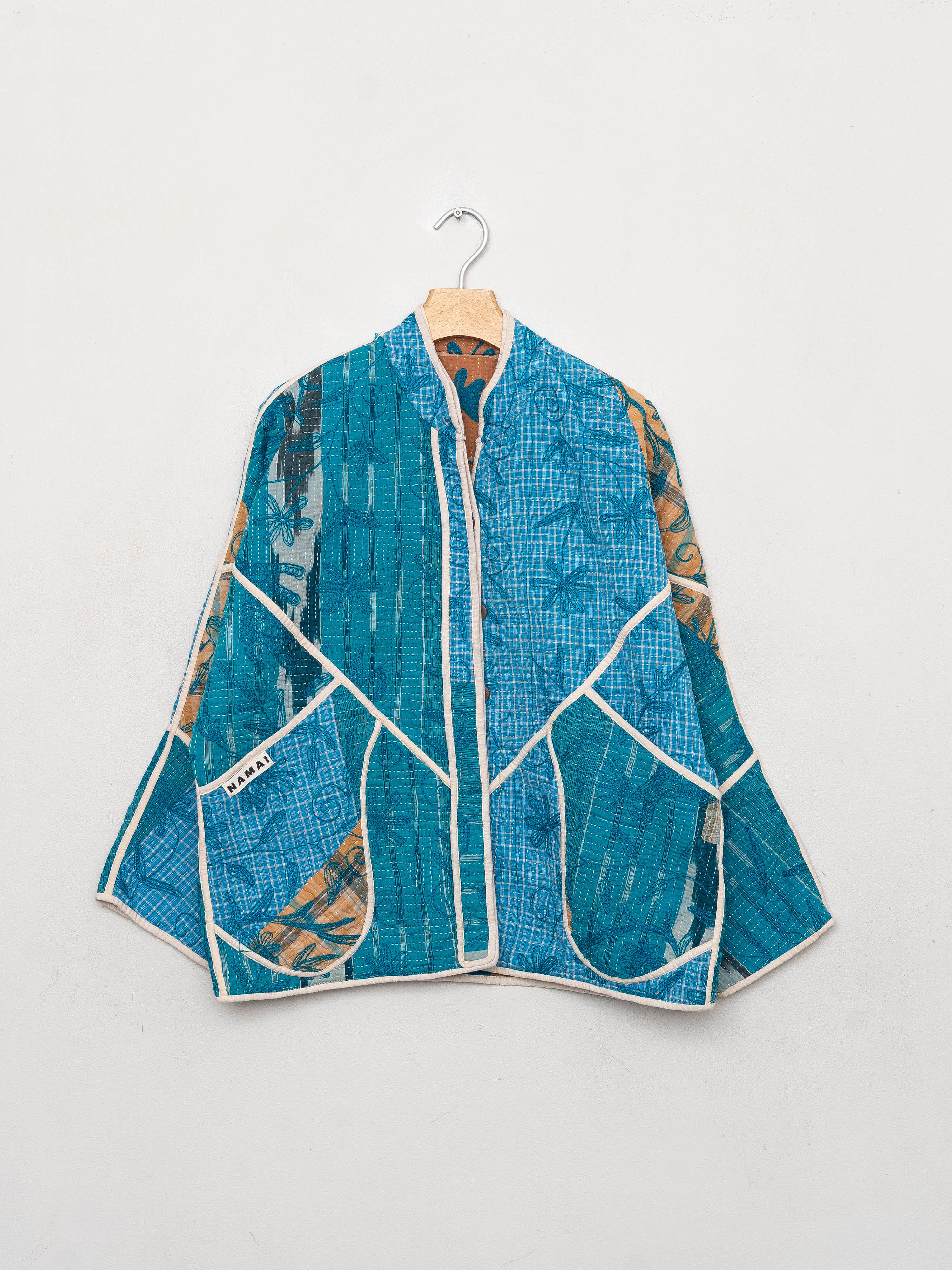 The Ladhiya Suzani Quilted Kantha Jacket