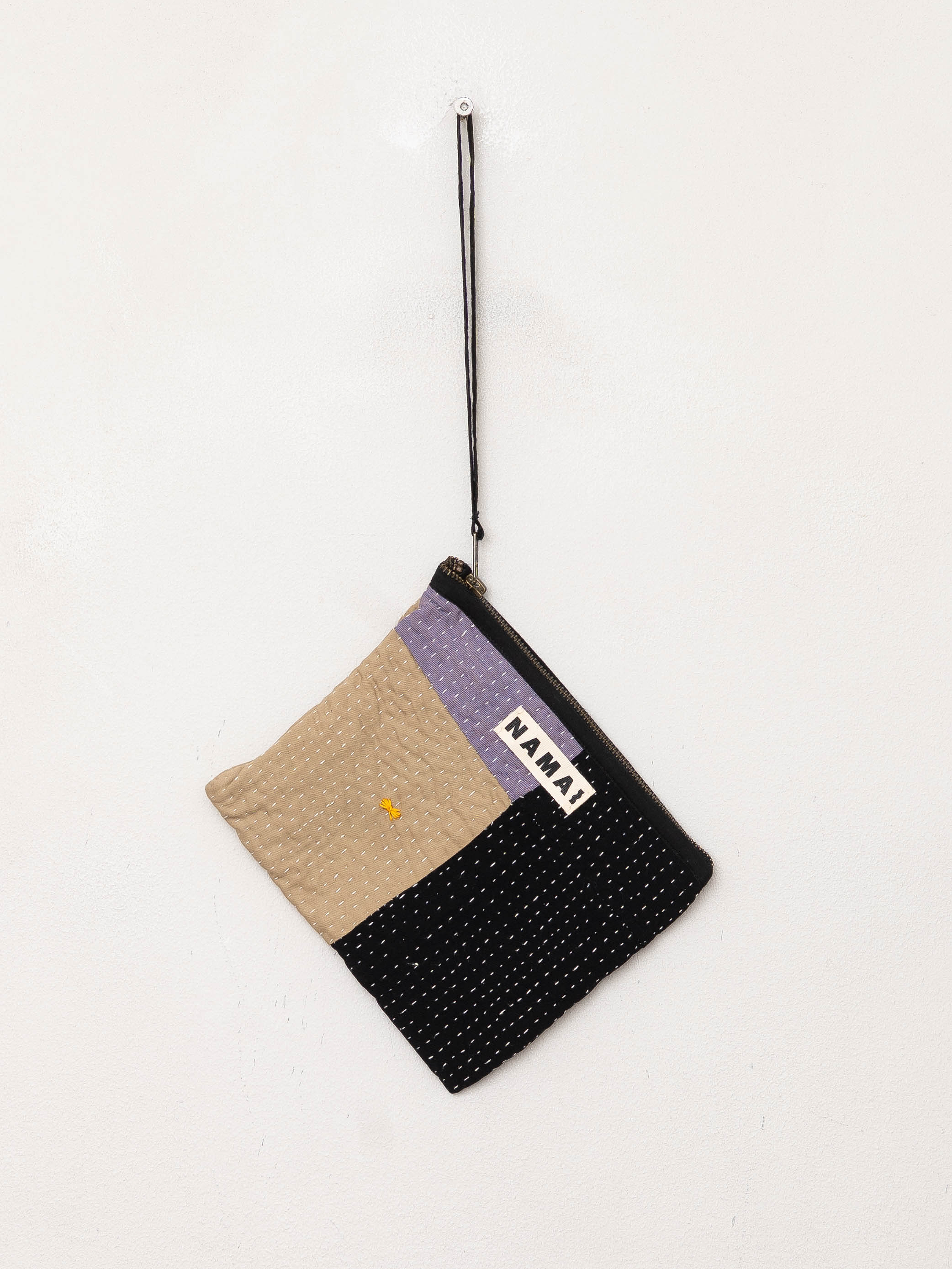 The Biju Vintage Kantha Quilted Zipper Pouch
