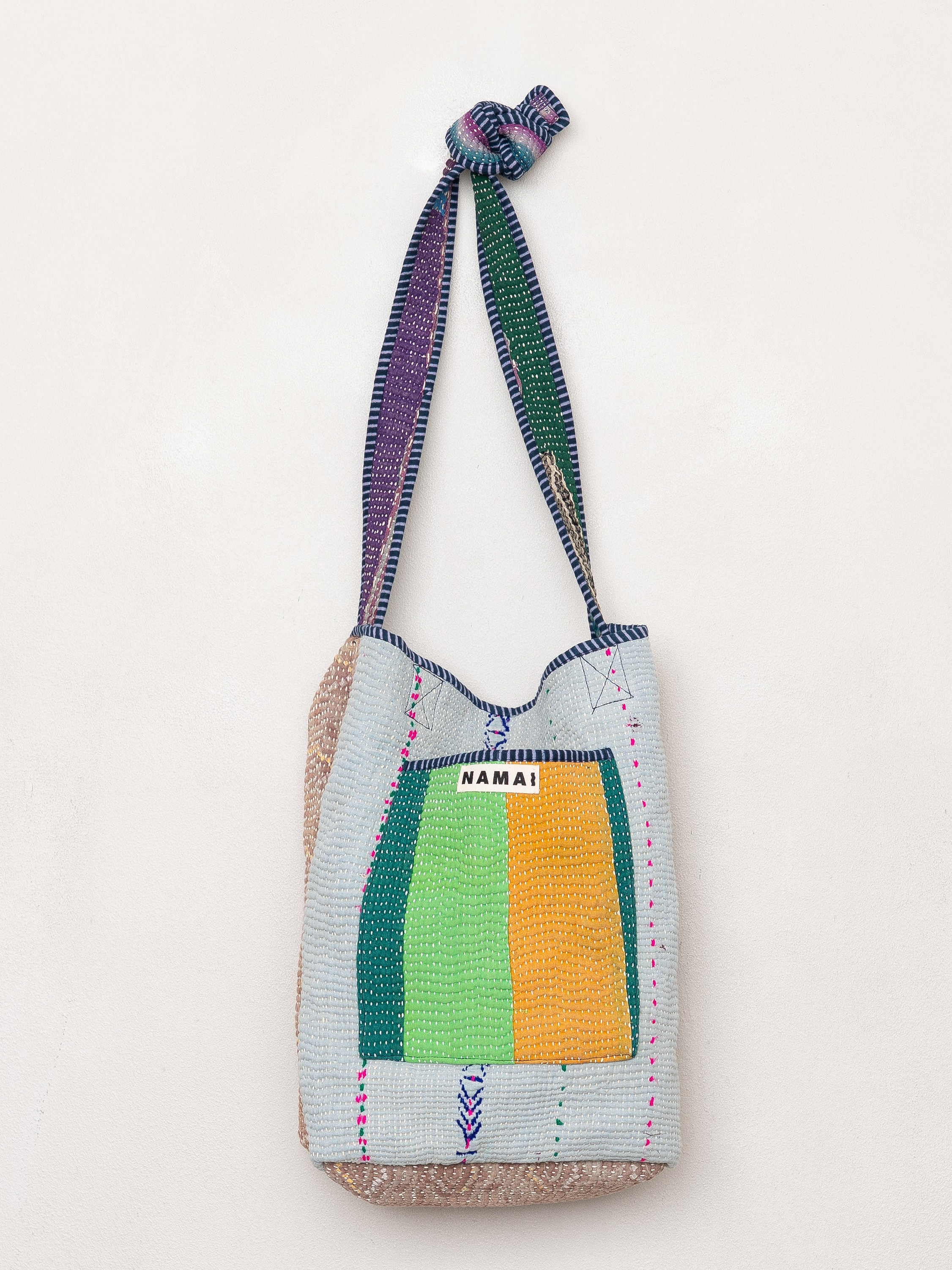 The Xoti II Zero-Waste Quilted Kantha Bag