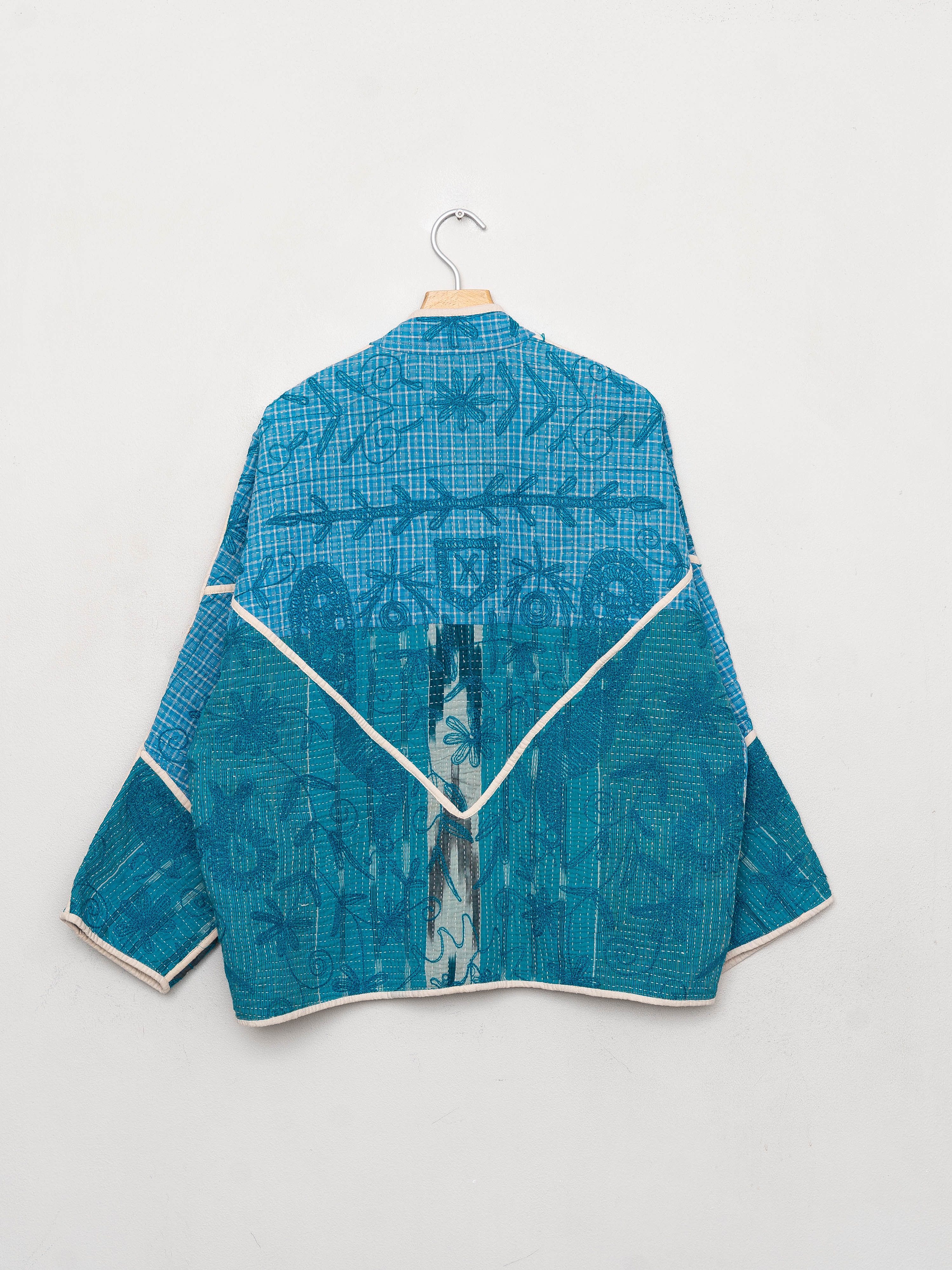 The Ladhiya Suzani Quilted Kantha Jacket
