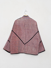 The Ladhiya Quilted Patchwork Kantha Jacket