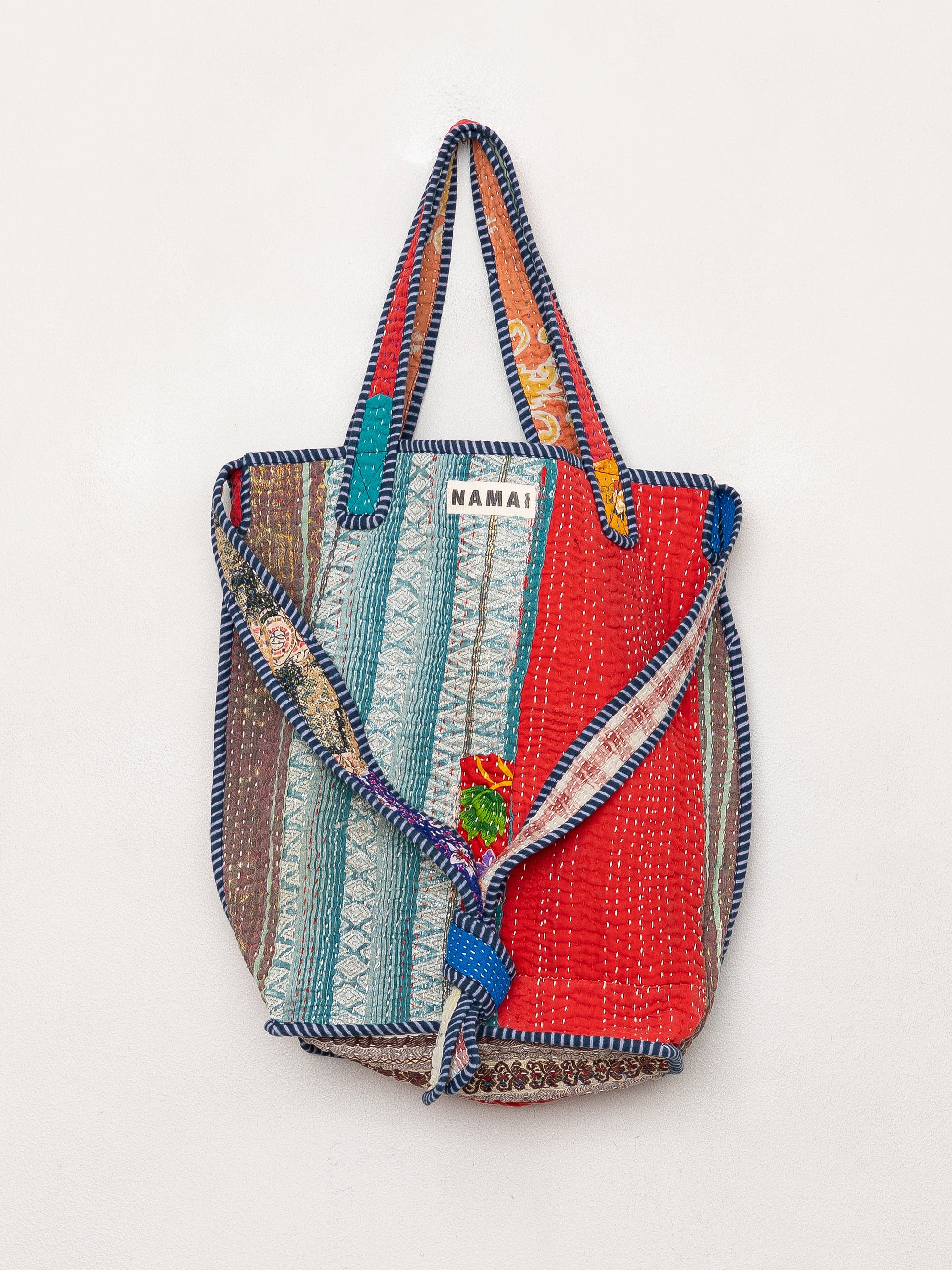 The Xoti II Zero-Waste Quilted Kantha Bag