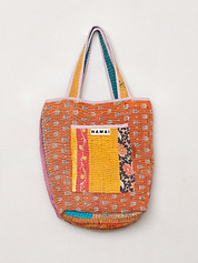 The Xoti II Zero-Waste Quilted Kantha Bag