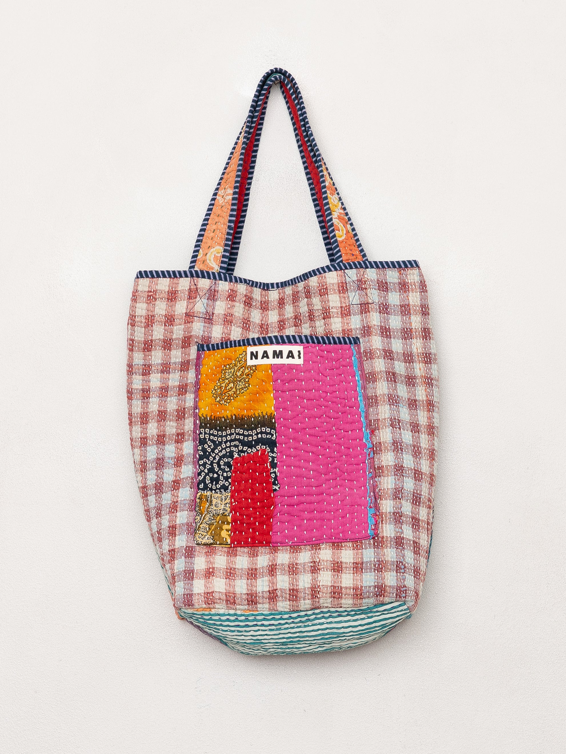 The Xoti II Zero-Waste Quilted Kantha Bag