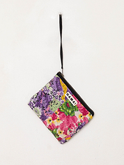 The Biju Vintage Kantha Quilted Zipper Pouch