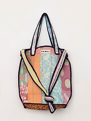 The Xoti II Zero-Waste Quilted Kantha Bag