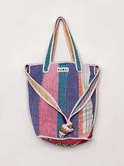 The Xoti II Zero-Waste Quilted Kantha Bag