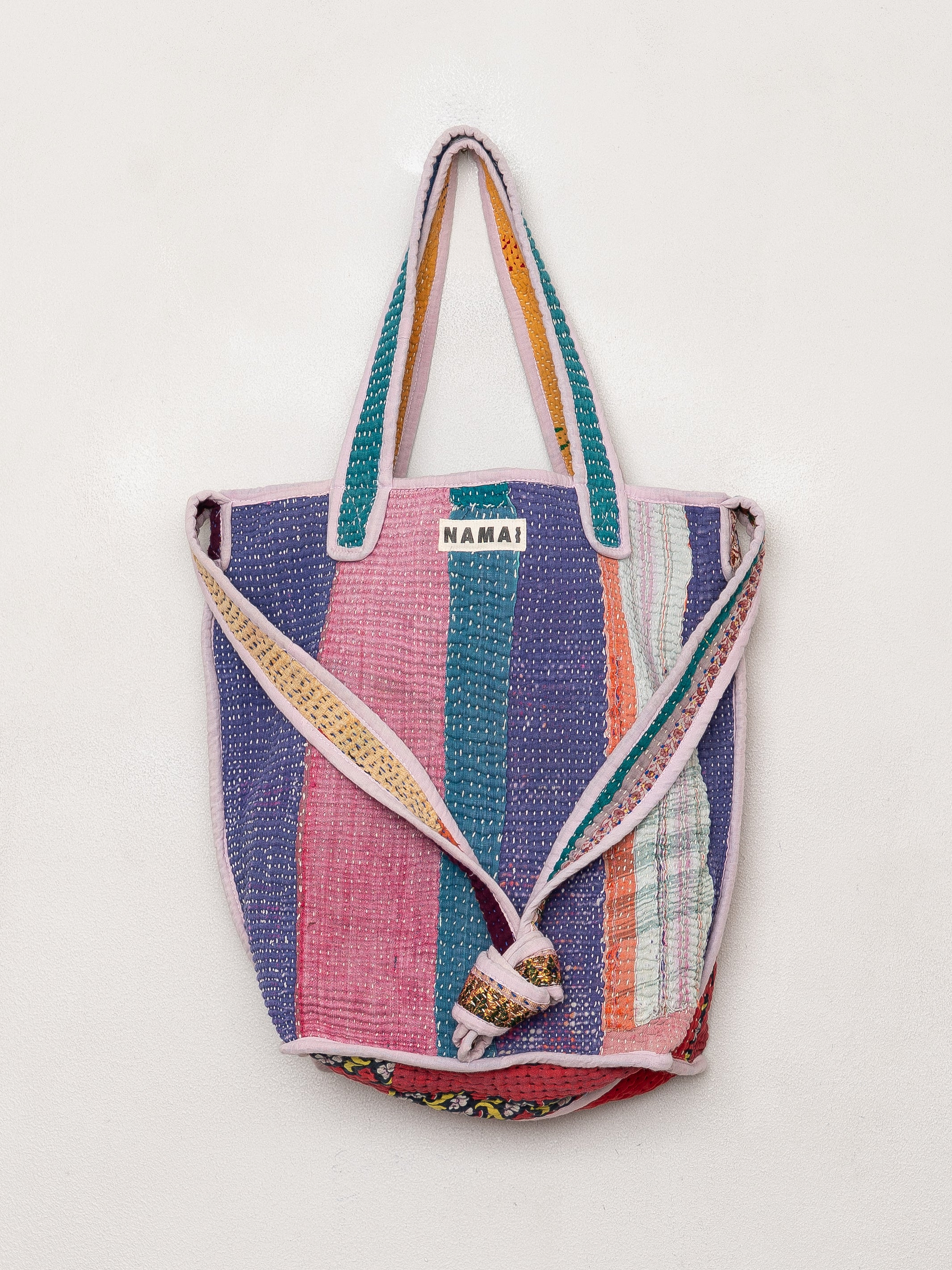 The Xoti II Zero-Waste Quilted Kantha Bag