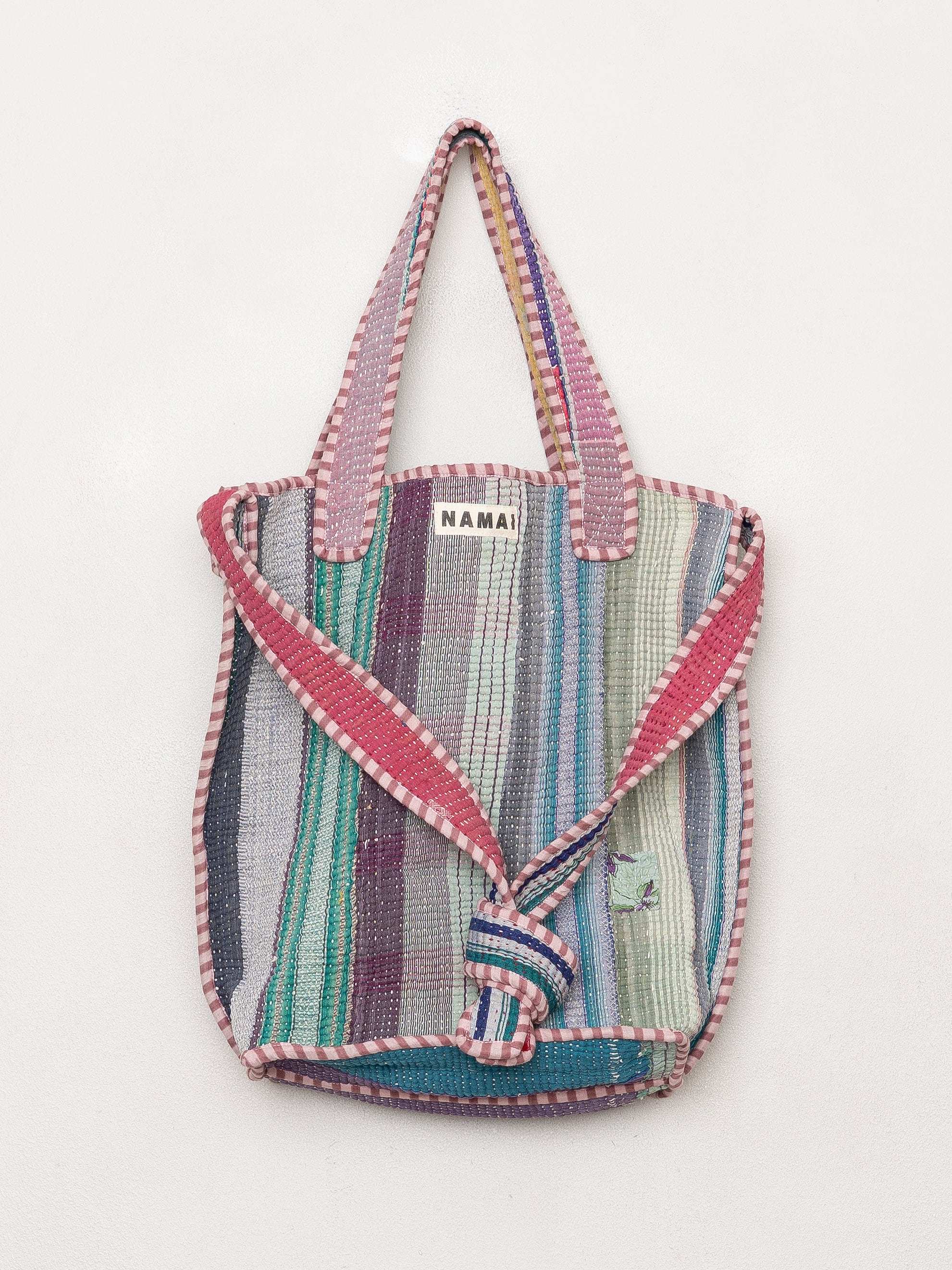 The Xoti II Zero-Waste Quilted Kantha Bag
