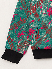 The Veda Quilted One-of-a-Kind Bomber Jacket - Small