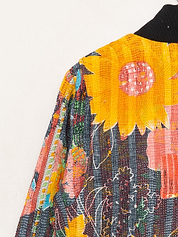The Veda Quilted One-of-a-Kind Bomber Jacket - Small