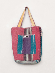 The Xoti II Zero-Waste Quilted Kantha Bag