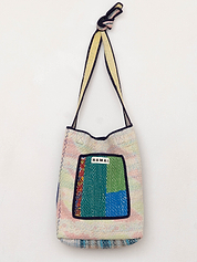 The Xoti II Zero-Waste Quilted Kantha Bag