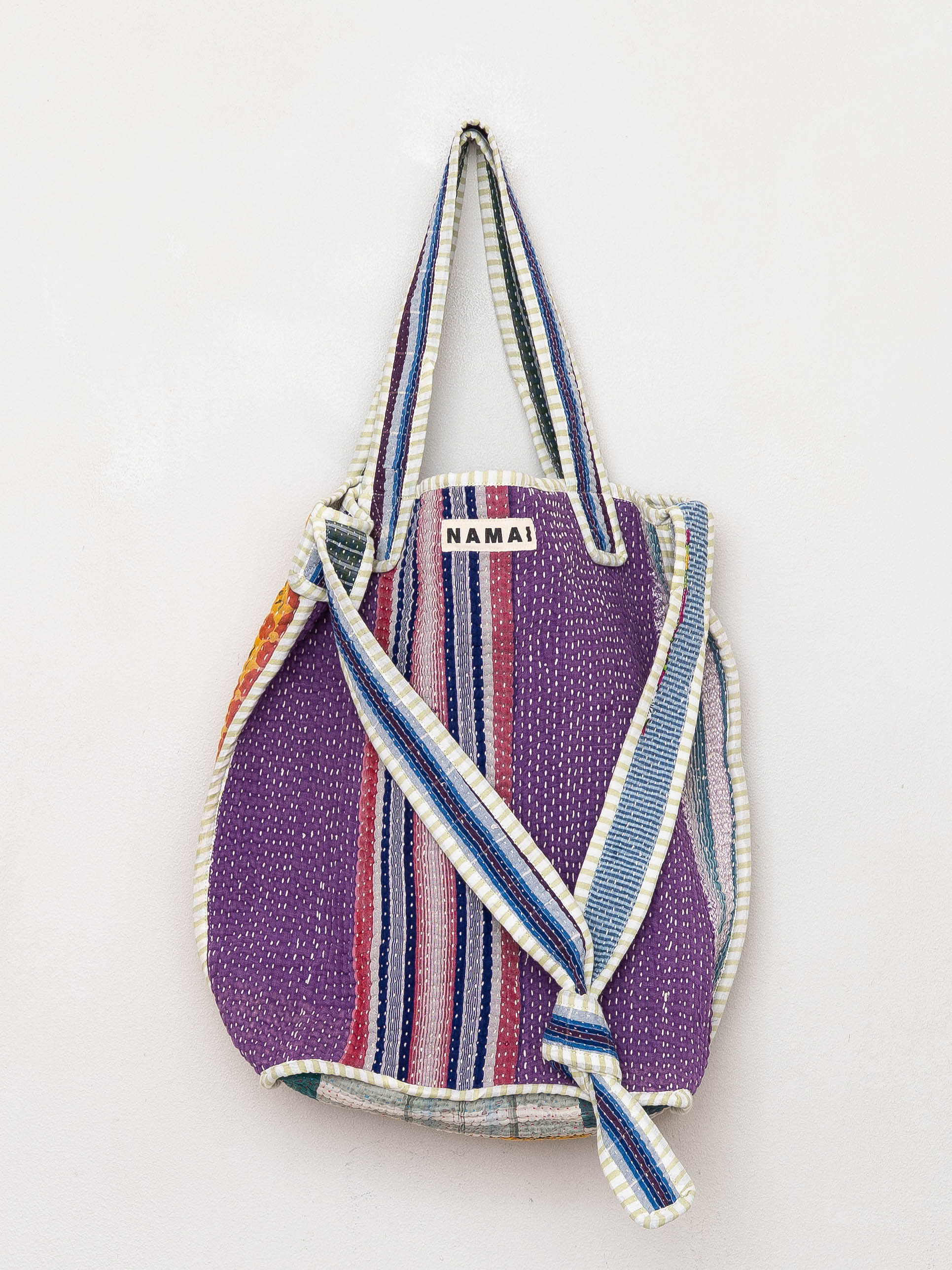 The Xoti II Zero-Waste Quilted Kantha Bag