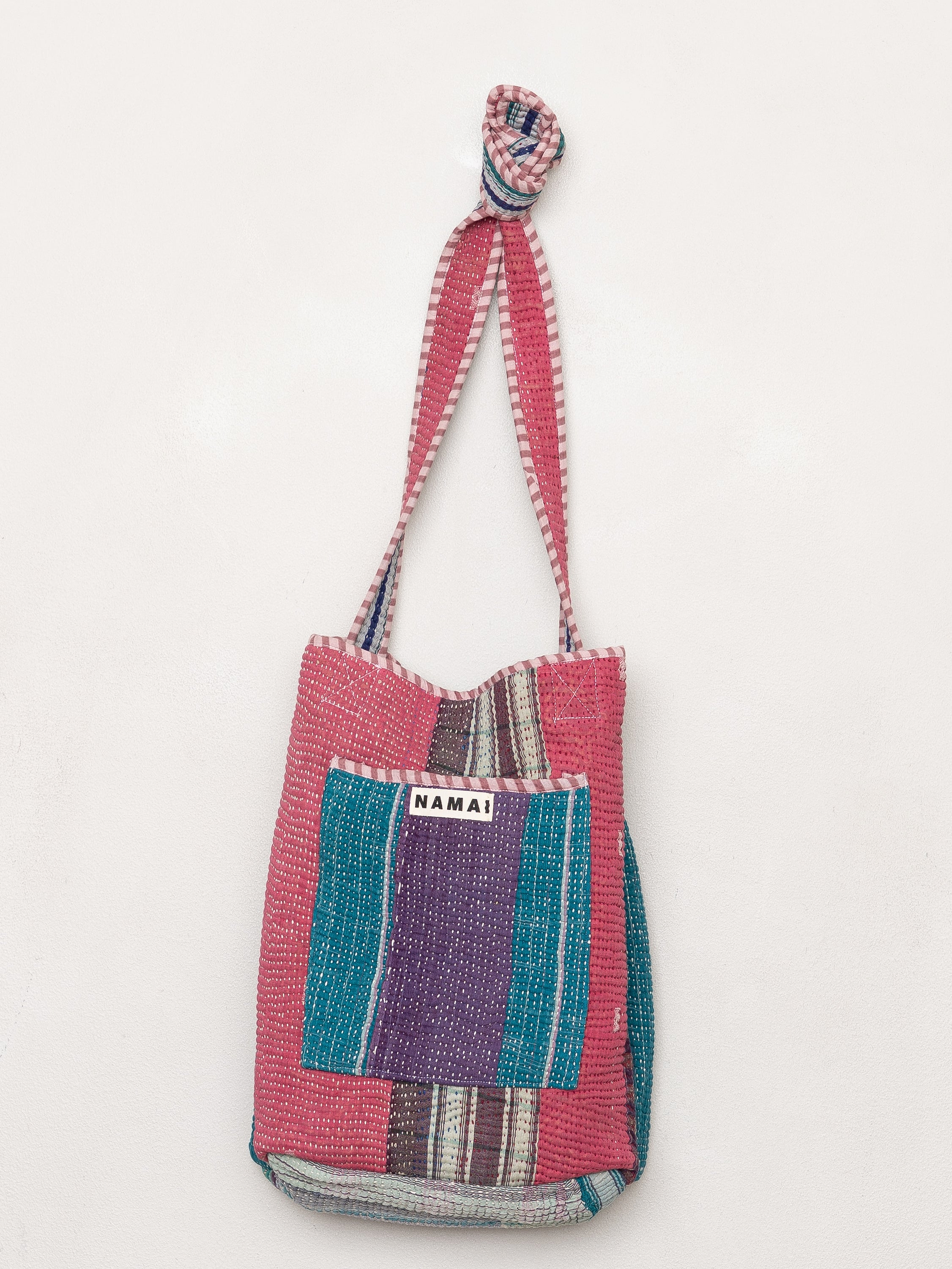 The Xoti II Zero-Waste Quilted Kantha Bag