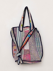 The Xoti II Zero-Waste Quilted Kantha Bag